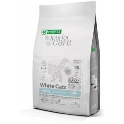 Natures Protection superior care white cat 1.5kg Cene