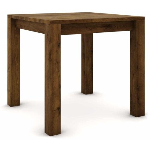  Hrastov stol 80 x 80 cm, crni Slike