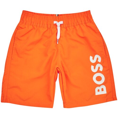 Boss Kratke hlače &amp;amp; Bermuda J24846-401-C Oranžna Slike