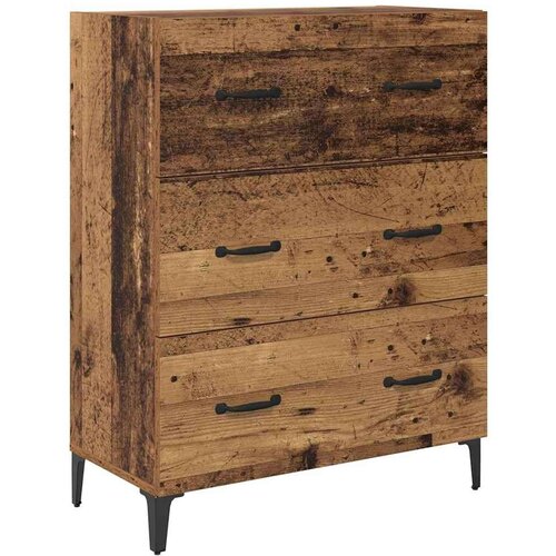  Kreveta Staro drvo 34 x 69.5 x 90 cm Konstruirano drvo Slike