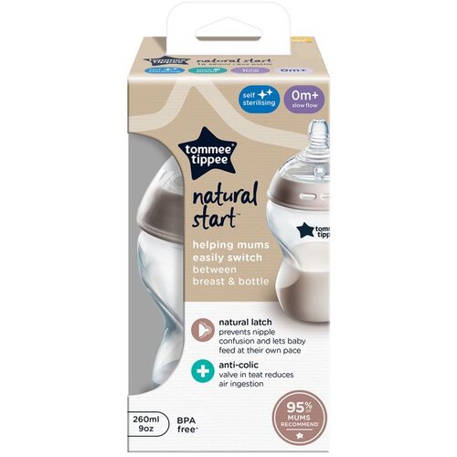 Tommee Tippee Closer to nature bočica 260 ml Slike