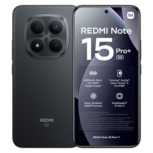 Xiaomi Redmi Note 15 Pro+ 5G 8GB/256GB Black Cijene