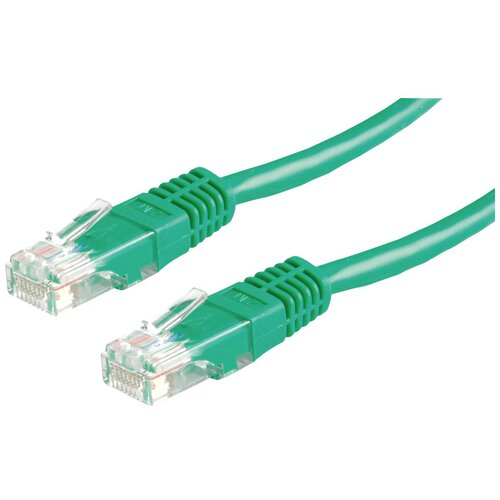 Roline 21.15.0553 RJ45 omrežni kabel\, patch kabel cat 5e u/utp 3.00 m zelena 1 kos, (20420515) Cene