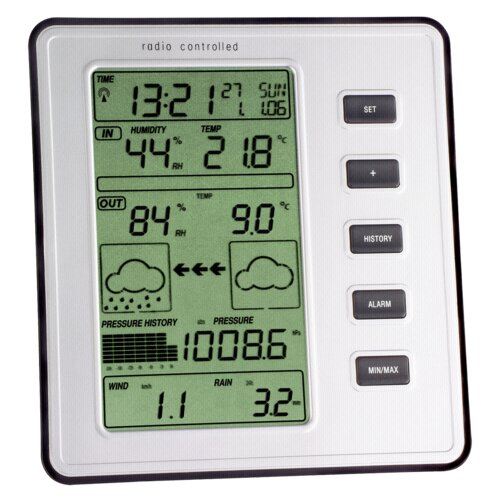 Tfa Dostmann 35.1077 Stratos Funkwetterstation Slike