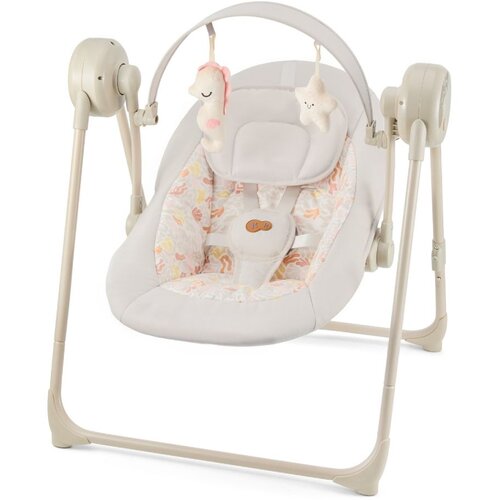 Kinderkraft Stolica Za Ljuljanje Swingee Beige Slike