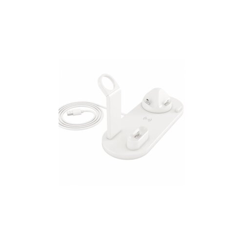  Bežični punjač 4u1 za Apple Watch, Airpods i 2x iPhone beli Cene