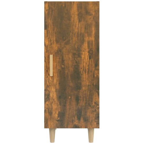  Komoda boja dimljenog hrasta 34,5x34x90 cm konstruirano drvo Slike