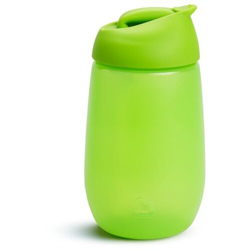 Munchkin Simple Clean steklenička za otroke s slamico Green 12 m+ 296 ml Slike