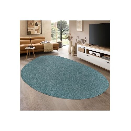 Conceptum Hypnose tepih tema 9036, ovalni, 120x180 cm, tirkizni Cene
