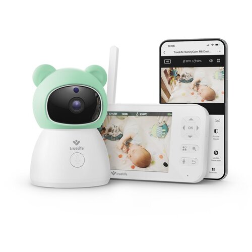 Truelife NannyCam R6 Dual Smart Digitalni video monitor za bebe 1 kom Slike