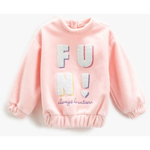 Koton Baby Girl Pink Sweatshirt Slike
