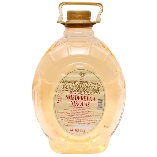  Belo vino NIKOLAS Smederevka 2l Cene