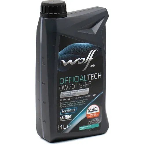 Wolf Motorno olje OFFICIALTECH-C6F 0W-20 1l