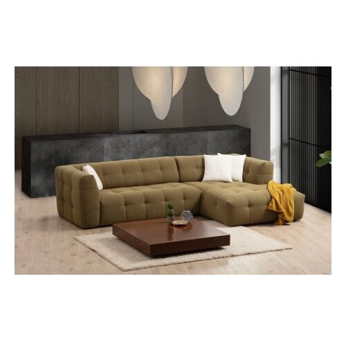 Atelier Del Sofa Ugaona garnitura Cady, 100x72x300 cm, Kaki Slike