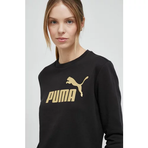 Puma Pulover ženska, črna barva