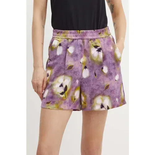 Max&co. Kratke hlače ženske, vijolična barva, 2426146021200