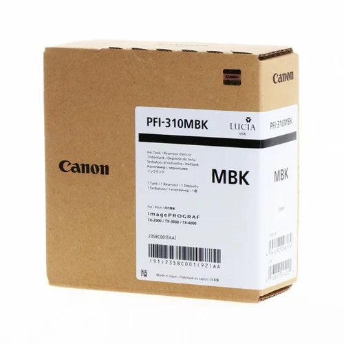 Canon Kartuša PFI-310MBK Matt Black / Original