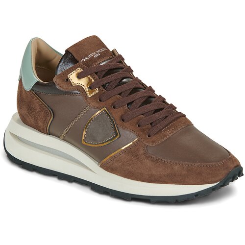 Philippe Model TROPEZ HAUTE LOW WOMAN Smeđa Slike