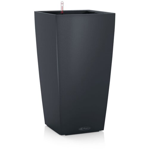 LECHUZA Okrasni lonec Cubico Color 22 - Skrilasto siva Slike