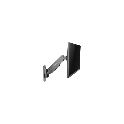 ONKRON TV Monitor Wall Mount Bracket for 13” – 34” Screens Full Motion with Gas Spring, Black