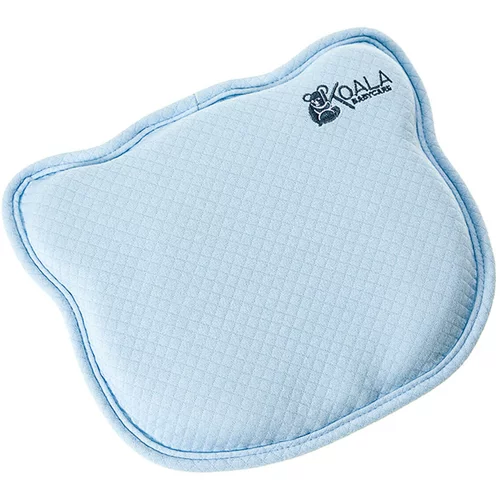 KOALA BABYCARE jastuk za novorođenče perfect head light blue