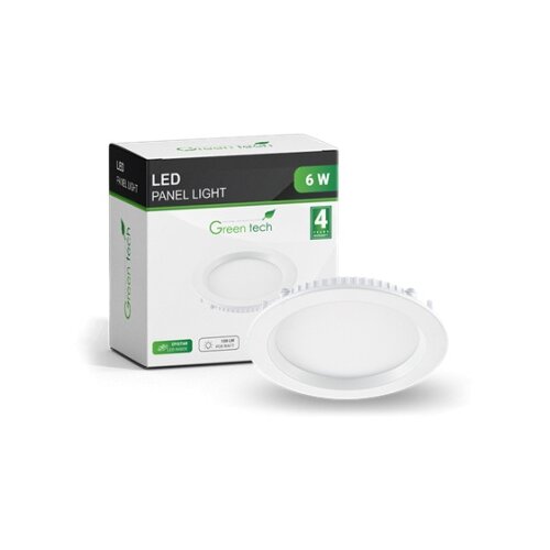 Greentech led panel ugr okr 6w 6500k ( CX-R01-6CW ) Cene