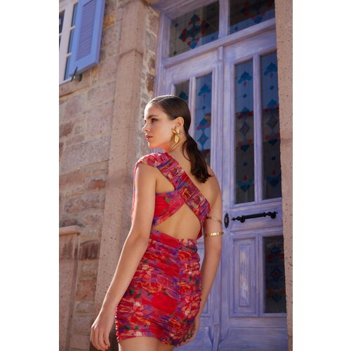 Trendyol Ženska haljina TPRSS23EL00363/Multi-color Cijene