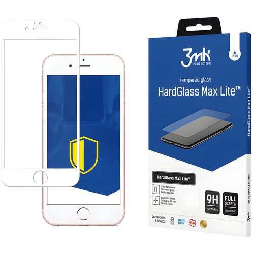 3mk HardGlass Max Lite - zaštitno staklo za Apple iPhone 6/iPhone 6s - Bijela KP21020 Cene