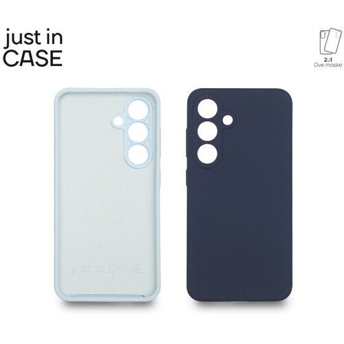 Just In Case 2u1 Extra case MIX PLUS paket maski za Samsung S25/ plava Slike