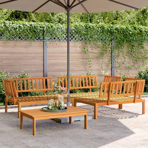 vidaXL 4-dijelni set vrtnih sofa od paleta od masivnog drva bagrema Cene