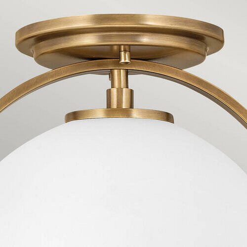 Elstead Lighting Quintiesse QN-SOMERSET-F-O-HB - Plafonska svetiljka SOMERSET 1xE27/60W/230V zlatna Slike