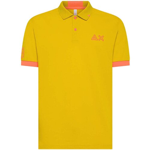 Sun68 Polo majice kratki rokavi - Rumena Slike