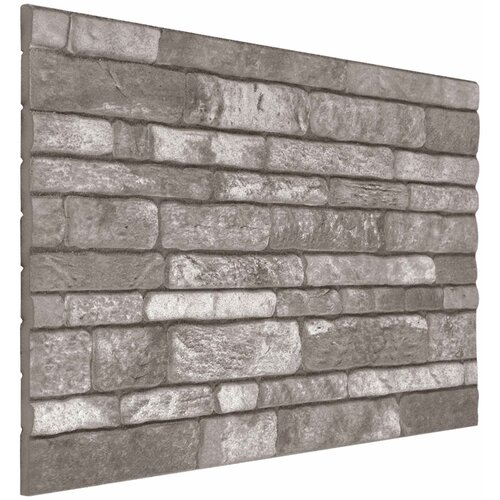 Zidne panele 10 pcs Tamnosiva 100 x 50 cm EPS pjena Cene