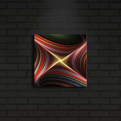 Wallity Zidna slika sa LED osvetljenjem 2828IACT-1, 28x28 cm Cene