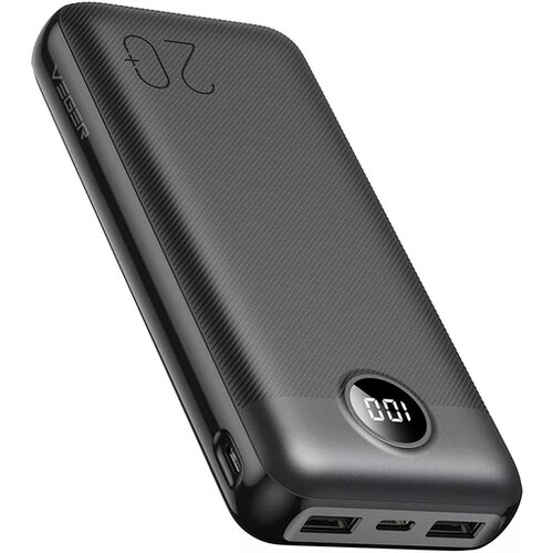 Veger prenosna baterija L20s 20000 mAh, črna W2039PD Cene