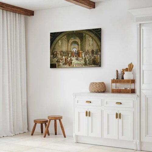  Slika - Raphael &amp;ndash; The School of Athens 90x60 Premium Print Slike