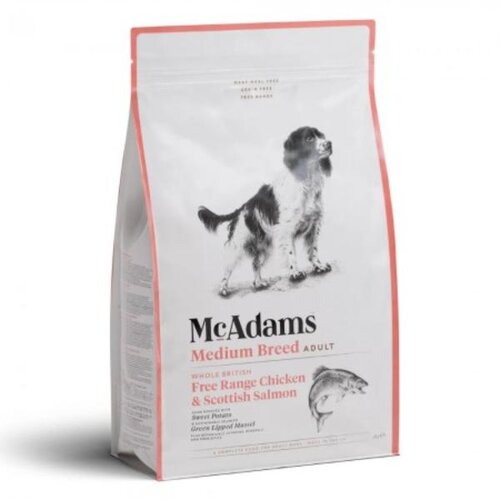McAdams Medium/Large Breed Chicken Salmon 10kg Slike