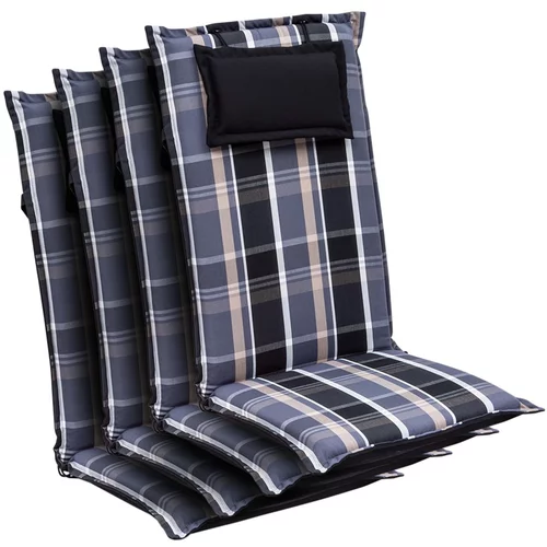 Blumfeldt Elbe, navlaka, navlaka za fotelju, visoki naslon, vrtna stolica, Dralon, 50x120x8cm