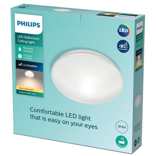 Philips LED plafonsko svetlo za kupatilo CANOPUS LED/17W/230V IP44 Slike