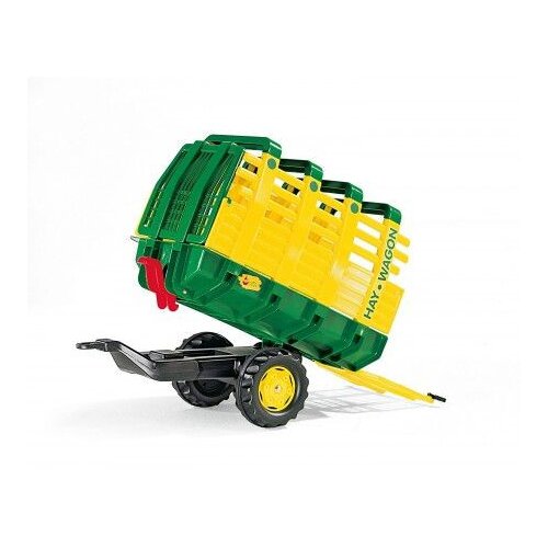 Rolly Toys prikolica za seno zelena Cene