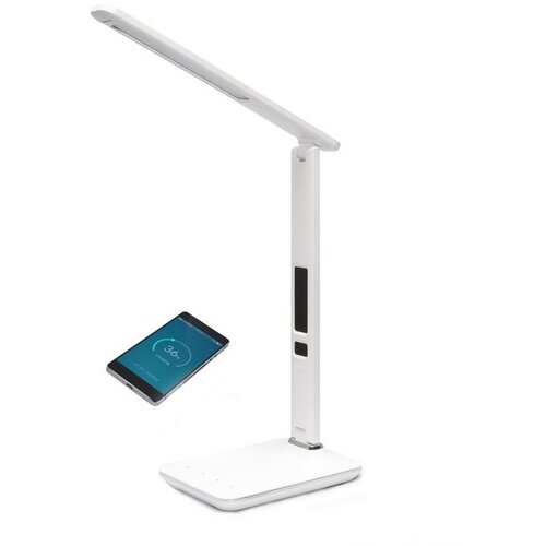  Immax 08966L- LED prigušiva lampa sa bežičnim punjenjem KINGFISHER 8,5W/230V bela Cene
