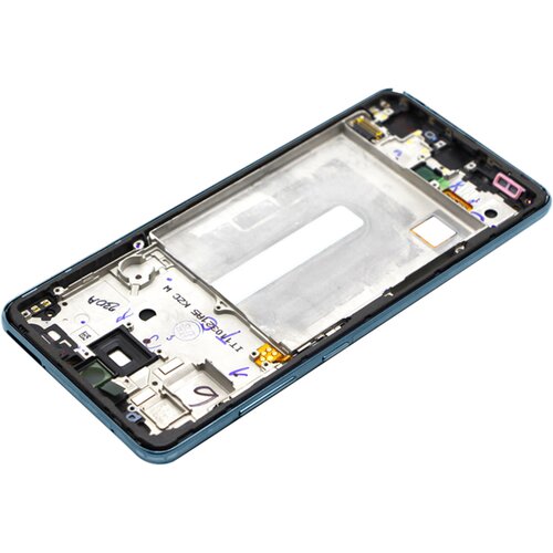 Samsung Originalni zaslon Galaxy A52, A52 5G in A52s: LCD zaslon na dotik, servisni paket - modra, (21733458) Cene