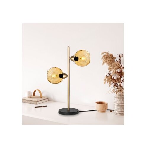 Opviq Stolna lampa Benek-15-14564, 36x18x58 cm, IP20, Zlatno-žute boje Cijene