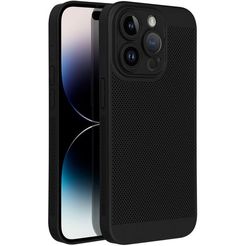  futrola breezy case za iphone 14 pro max (6.7) crna Slike