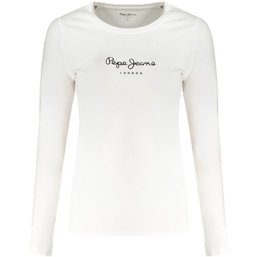 PepeJeans WOMEN&amp;amp;#39;S LONG SLEEVE T-SHIRT WHITE Slike