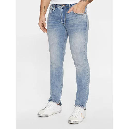 PepeJeans Jeans hlače PM207390MN5 Modra Slim Taper Fit