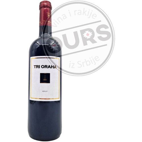 Tri Oraha Merlot 2013 0,75L Cene