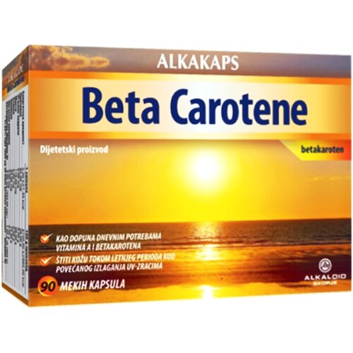 Alkaloid beta karoten 2mg 90 kapsula Cene
