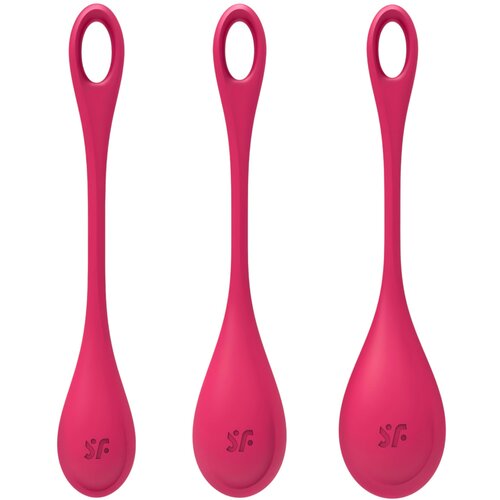 Satisfyer Vaginalne kroglice Yoni Power 1, rdeče Slike