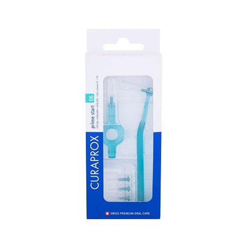 Curaprox Prime Start CPS 06 0,6 - 2,2 mm zamjenske interdentalne četkice 5 komada i držač 2 komada 5 kom unisex Slike
